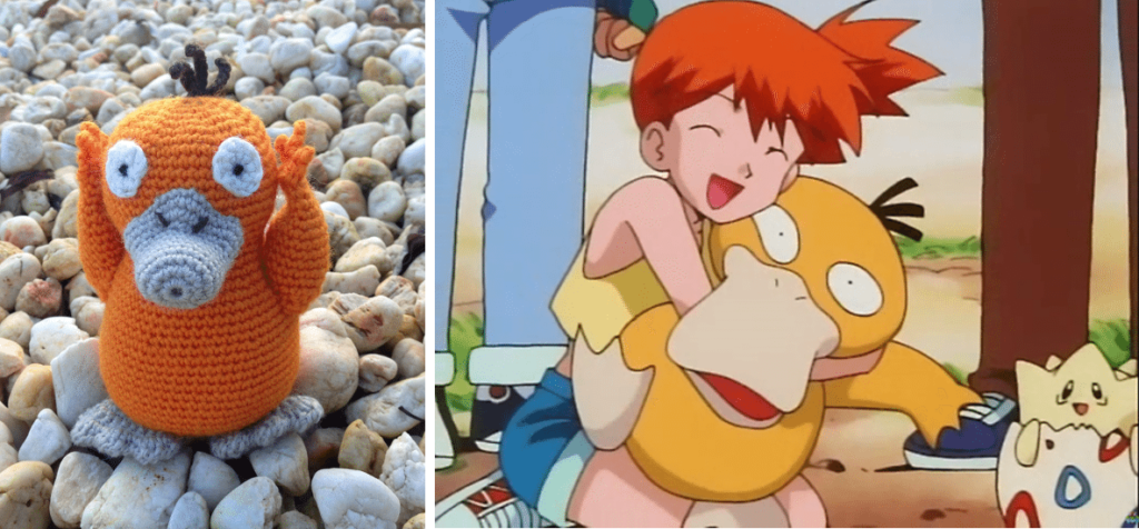 Psyduck and misty