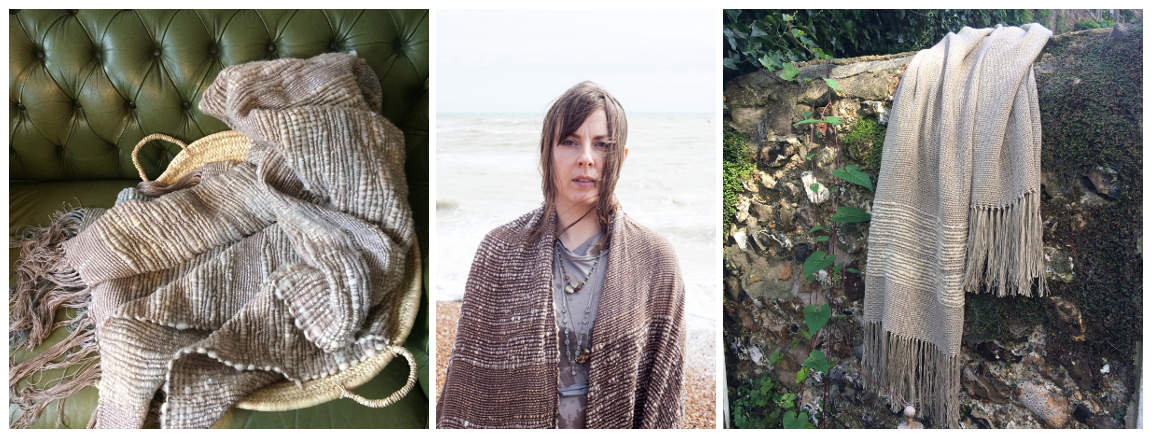 Selkie, imogen di sapia, weaving, textile artist, around the web, yarn