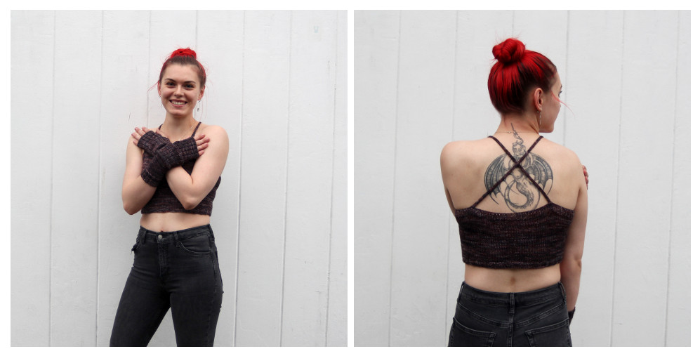 Here's the variation of the crop-top that's winter-perfect! :::MissKyra