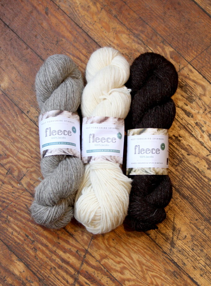 West Yorkshire Spinners, Jacob, DK, British, Undyed