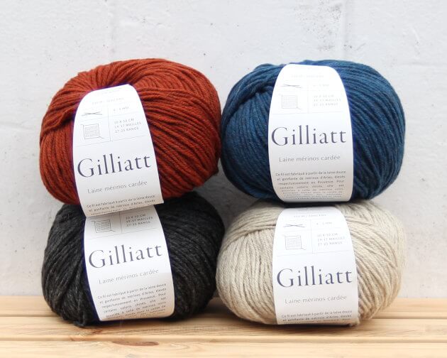 Gilliatt stacked worsted wool yarn