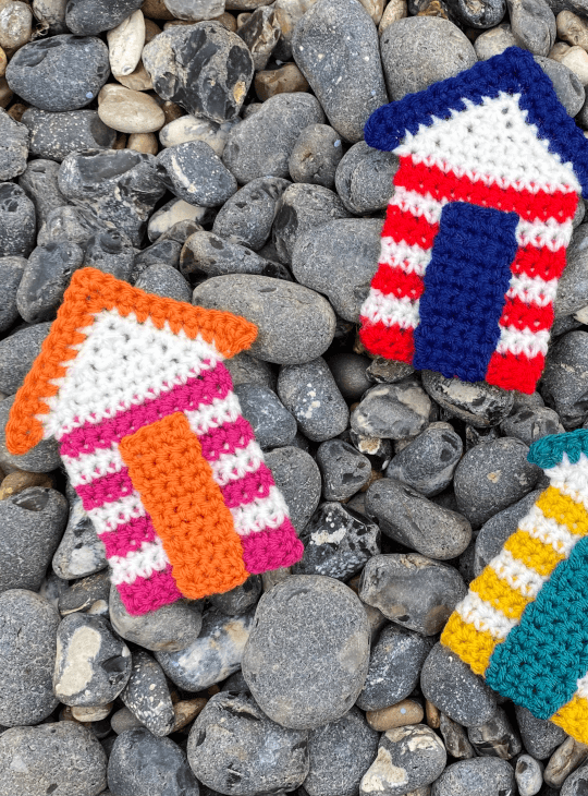 crochet classes brighton. next steps in crochet. beach huts