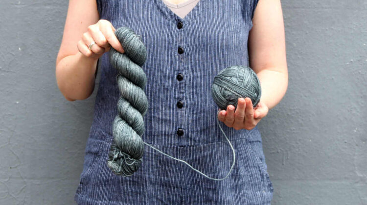 How to wind a skein of yarn by hand – without getting it tangled