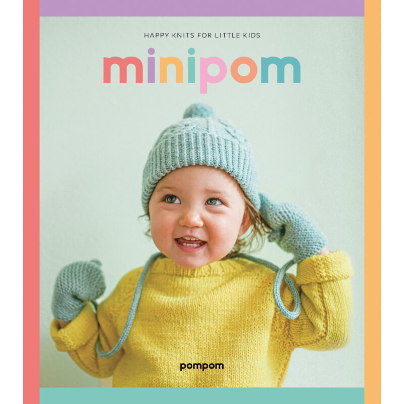 Minipom, pompom, pattern book, knitting, crochet