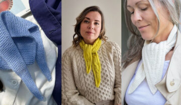 Knit the trend: neckerchiefs