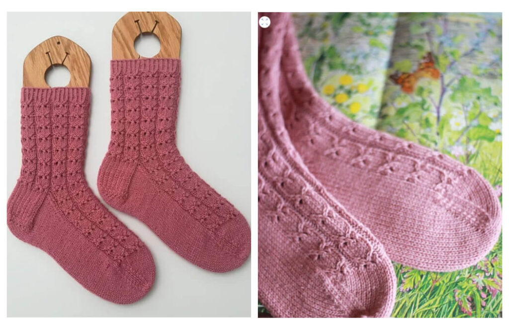 hand-knitted socks