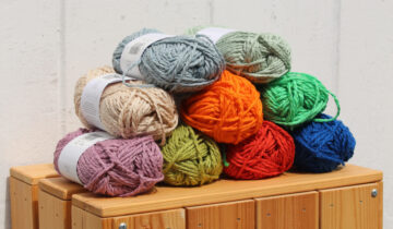 6 projects to crochet in sandnes garn tykk line