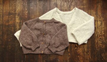 Handknit cardigans – perfect for layering!